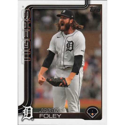 2025 Topps #410 Jason Foley NM-MT Detroit Tigers Baseball Card