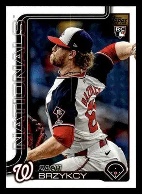 2025 Topps #411 Zach Brzykcy - Baseball Card Single