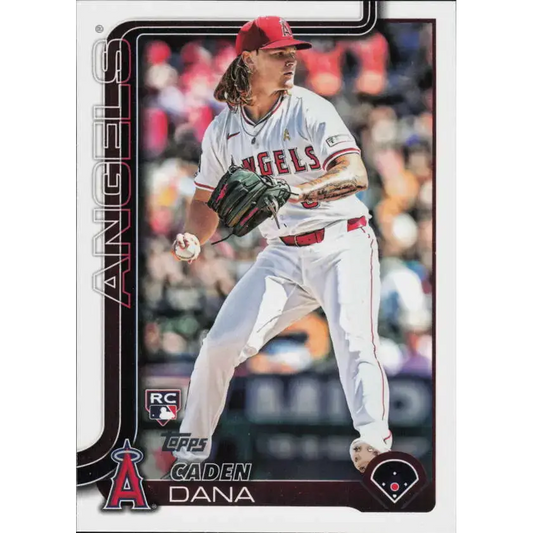 2025 Topps #422 Caden Dana NM-MT RC Rookie Los Angeles Angels Baseball Card