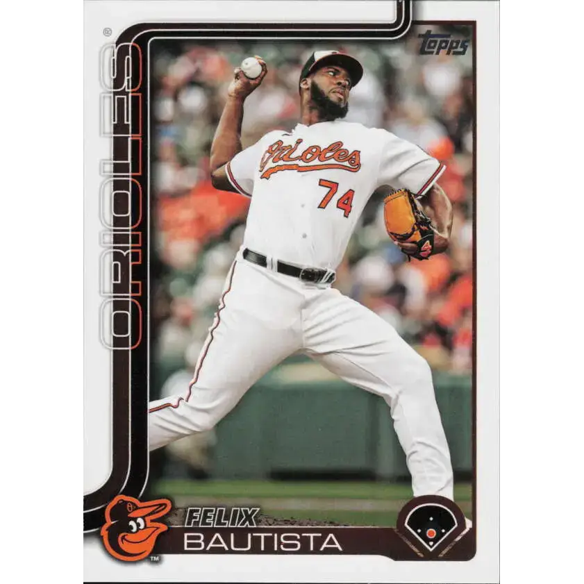 2025 Topps #423 Felix Bautista NM-MT Baltimore Orioles Baseball Card - Baseball Card Single