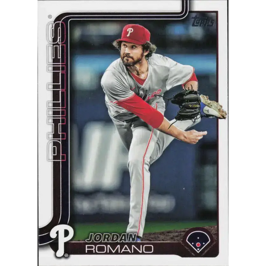 2025 Topps #424 Jordan Romano NM-MT Philadelphia Phillies Baseball Card