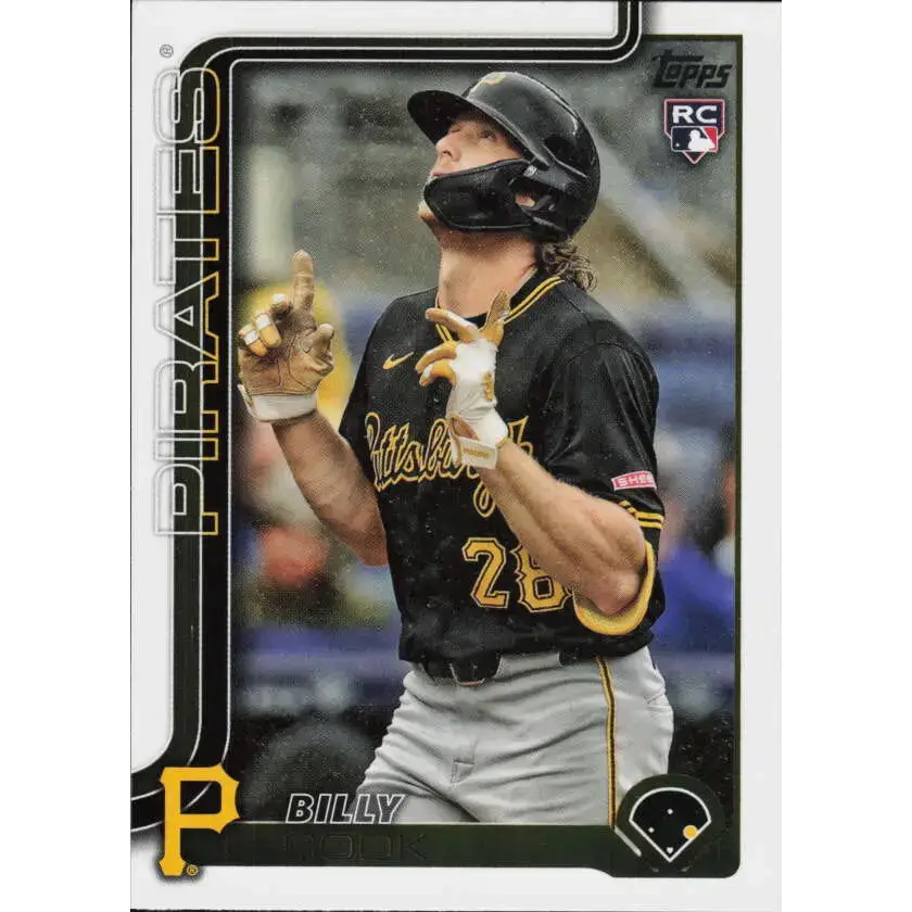 2025 Topps #425 Billy Cook NM-MT RC Rookie Pittsburgh Pirates Baseball Card - Baseball Card Single