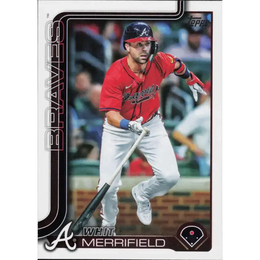 2025 Topps #429 Whit Merrifield NM-MT Atlanta Braves Baseball Card - Baseball Card Single