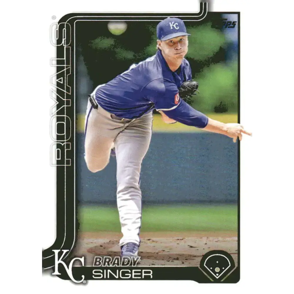 2025 Topps #43 Brady Singer NM-MT Kansas City Royals Baseball Card - Baseball Card Single