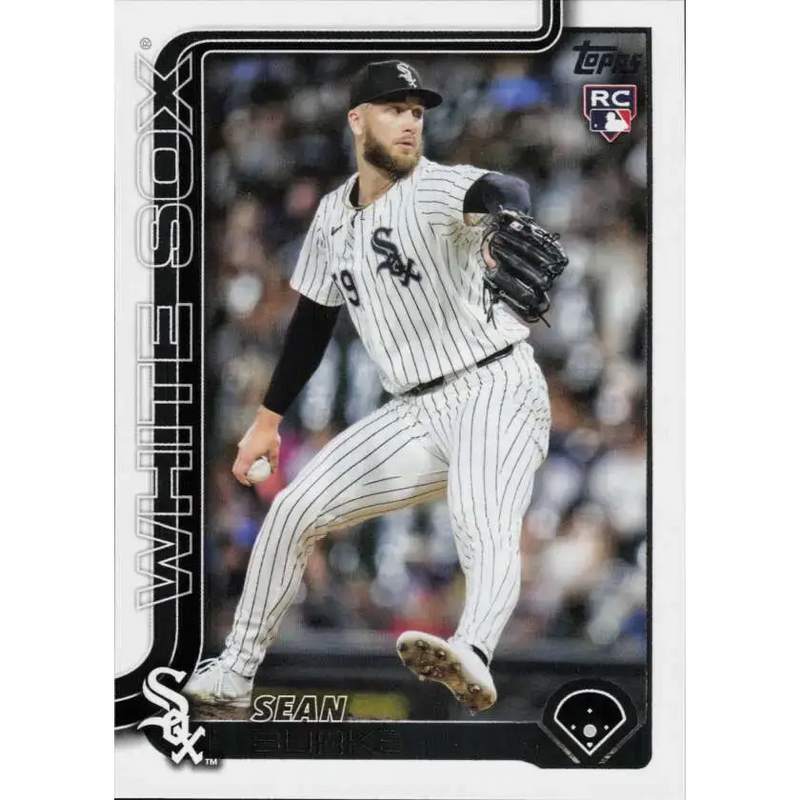 2025 Topps #431 Sean Burke NM-MT RC Rookie Chicago White Sox Baseball Card - Baseball Card Single
