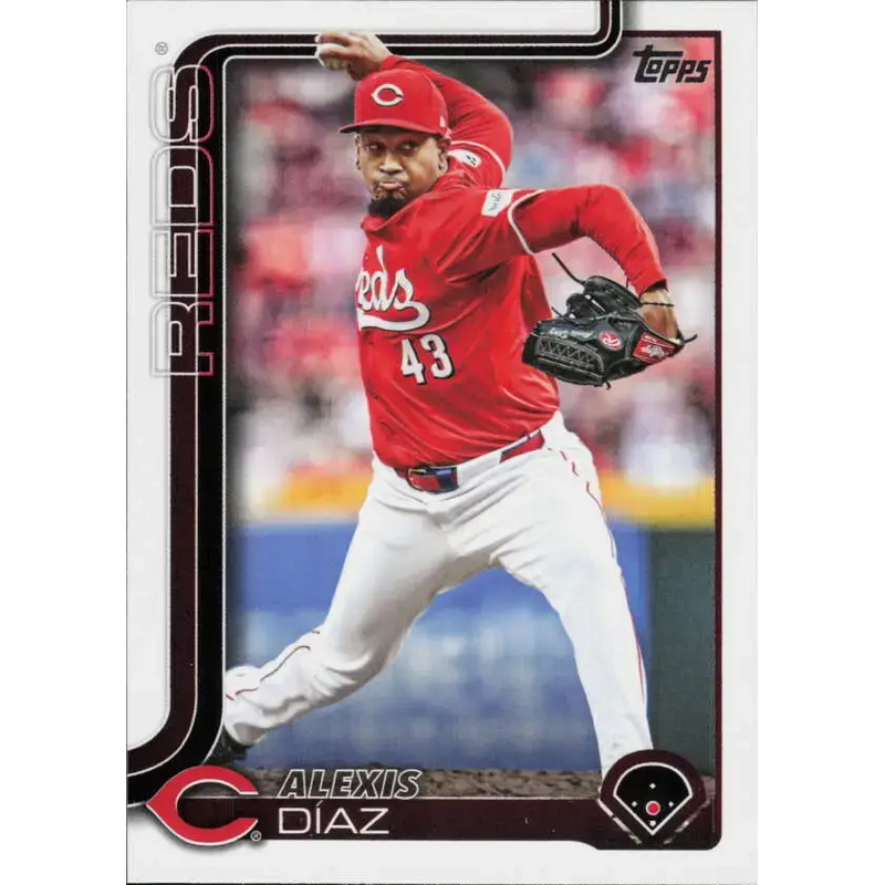 2025 Topps #434 Alexis Diaz NM-MT Cincinnati Reds Baseball Card - Baseball Card Single