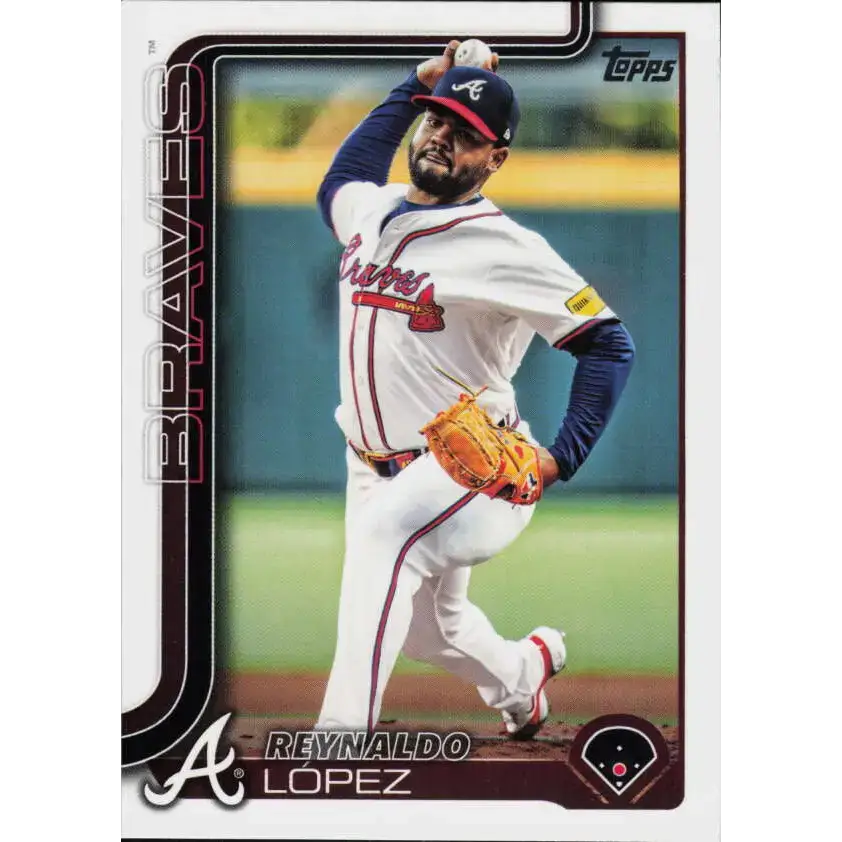 2025 Topps #435 Reynaldo Lopez NM-MT Atlanta Braves Baseball Card