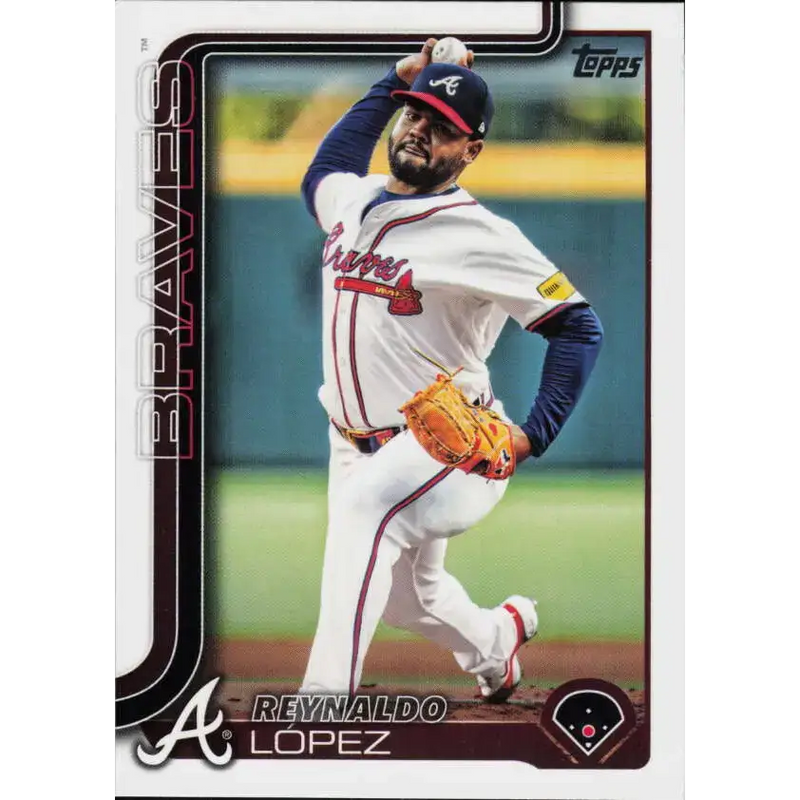 2025 Topps #435 Reynaldo Lopez NM-MT Atlanta Braves Baseball Card