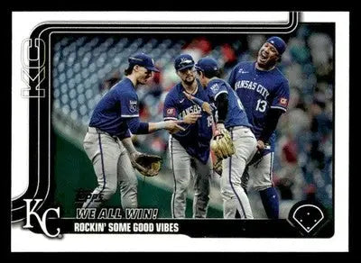 2025 Topps #436 We All Win! - Baseball Card Single