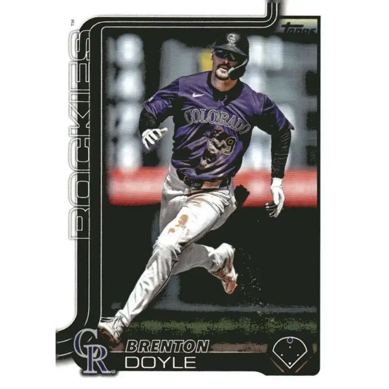 2025 Topps #44 Brenton Doyle NM-MT Colorado Rockies Baseball Card - Baseball Card Single