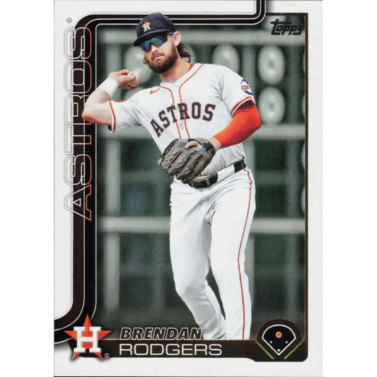 2025 Topps #440 Brendan Rodgers NM-MT Houston Astros Baseball Card