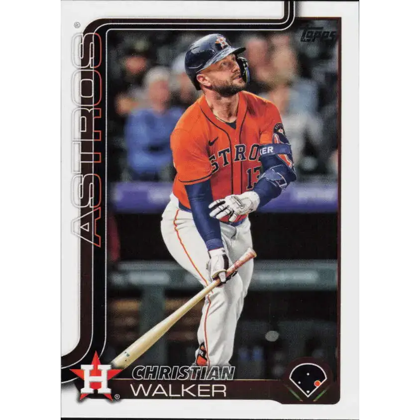 2025 Topps #441 Christian Walker NM-MT Houston Astros Baseball Card - Baseball Card Single