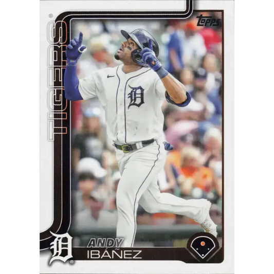 2025 Topps #442 Andy Ibanez NM-MT Detroit Tigers Baseball Card