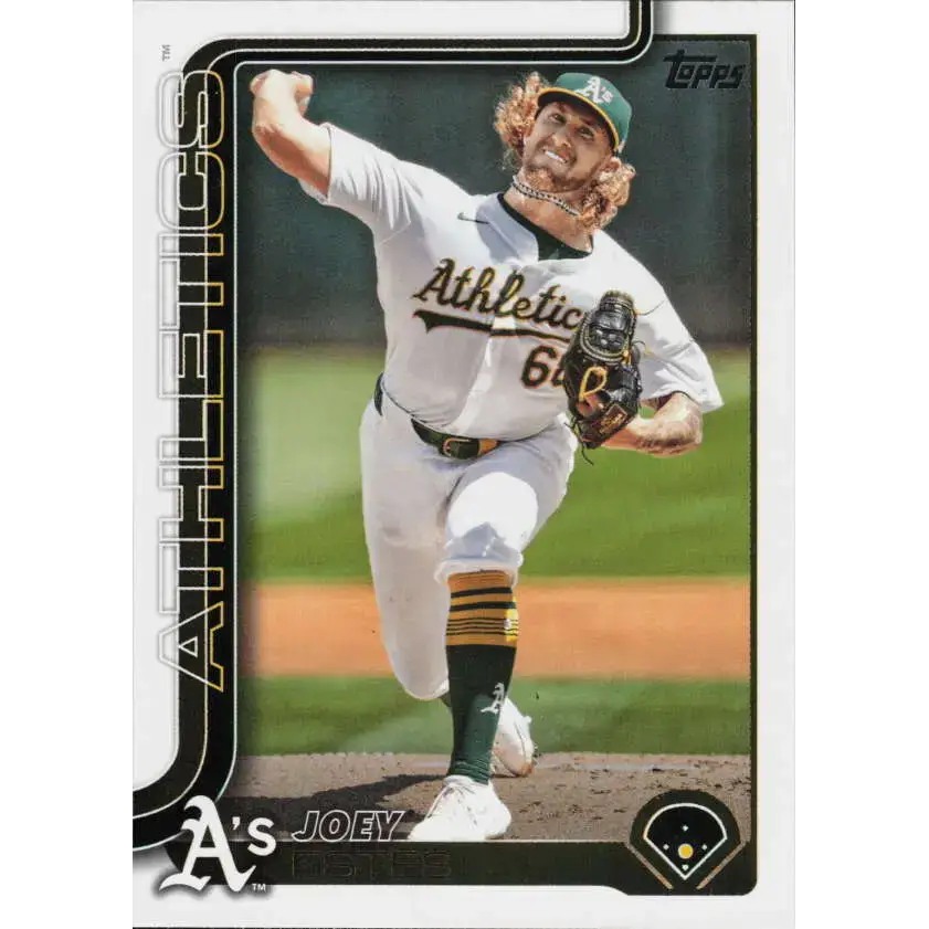2025 Topps #445 Joey Estes NM-MT Athletics Baseball Card - Baseball Card Single