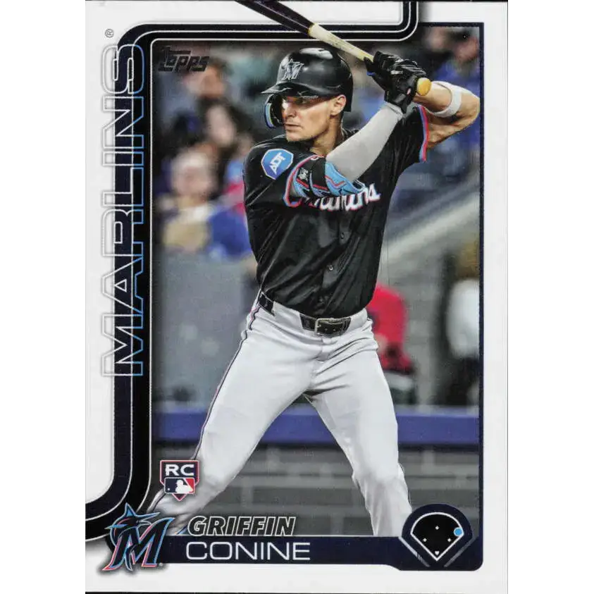 2025 Topps #447 Griffin Conine NM-MT RC Rookie Miami Marlins Baseball Card - Baseball Card Single