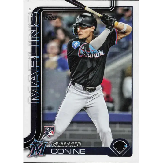 2025 Topps #447 Griffin Conine NM-MT RC Rookie Miami Marlins Baseball Card