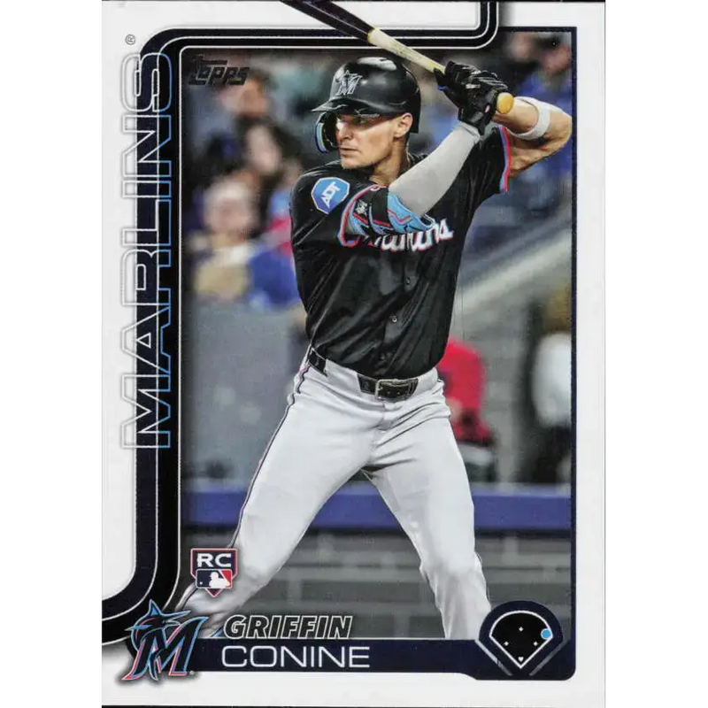 2025 Topps #447 Griffin Conine NM-MT RC Rookie Miami Marlins Baseball Card - Baseball Card Single