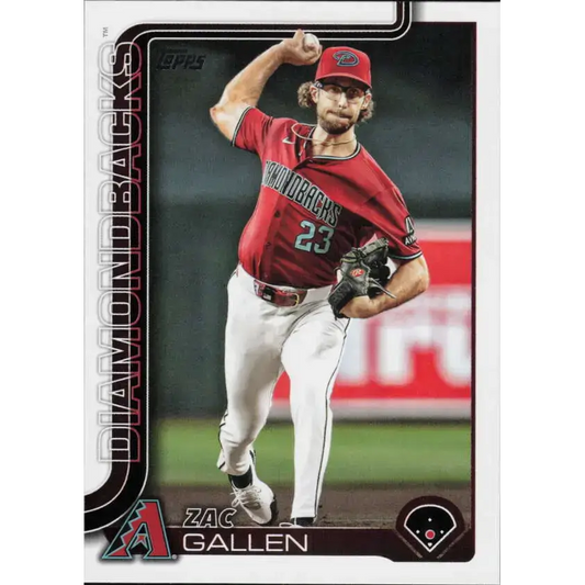 2025 Topps #448 Zac Gallen NM-MT Arizona Diamondbacks Baseball Card