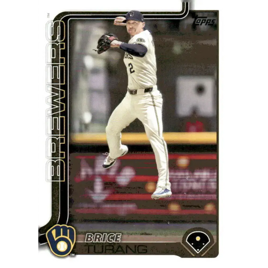 2025 Topps #45 Brice Turang NM-MT Milwaukee Brewers Baseball Card
