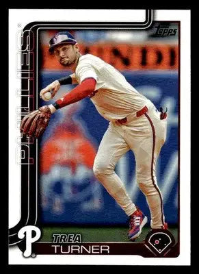 2025 Topps #450 Trea Turner - Baseball Card Single