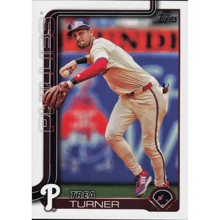 2025 Topps #450 Trea Turner NM-MT Philadelphia Phillies Baseball Card