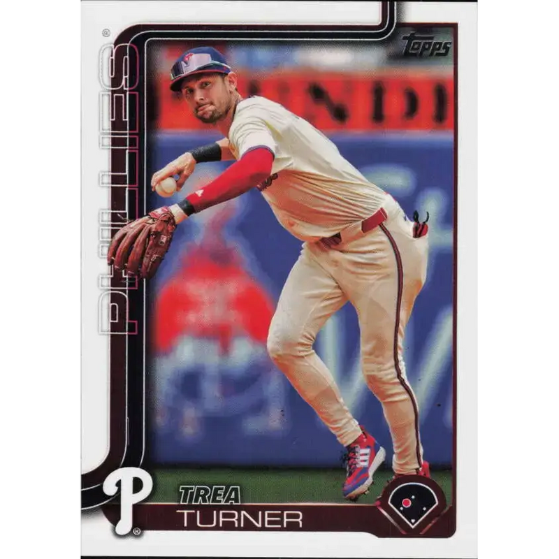 2025 Topps #450 Trea Turner NM-MT Philadelphia Phillies Baseball Card