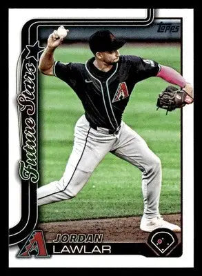 2025 Topps #452 Jordan Lawlar - Baseball Card Single