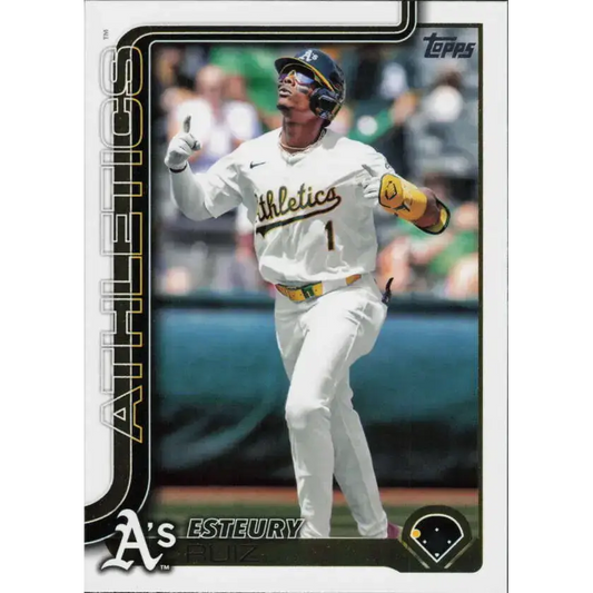 2025 Topps #453 Esteury Ruiz NM-MT Athletics Baseball Card