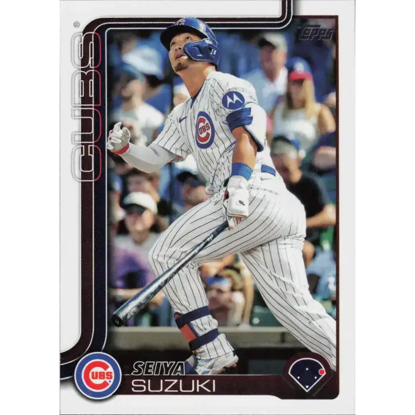 2025 Topps #457 Seiya Suzuki NM-MT Chicago Cubs Baseball Card - Baseball Card Single