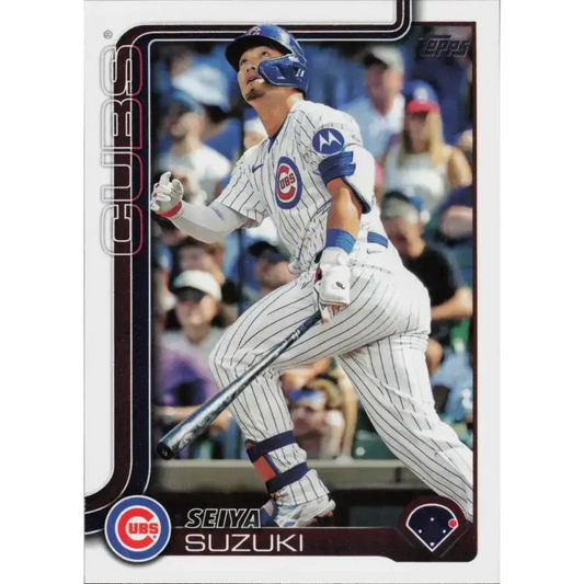 2025 Topps #457 Seiya Suzuki NM-MT Chicago Cubs Baseball Card - Baseball Card Single