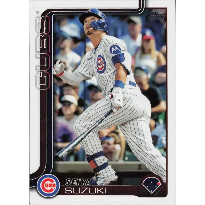 2025 Topps #457 Seiya Suzuki NM-MT Chicago Cubs Baseball Card - Baseball Card Single
