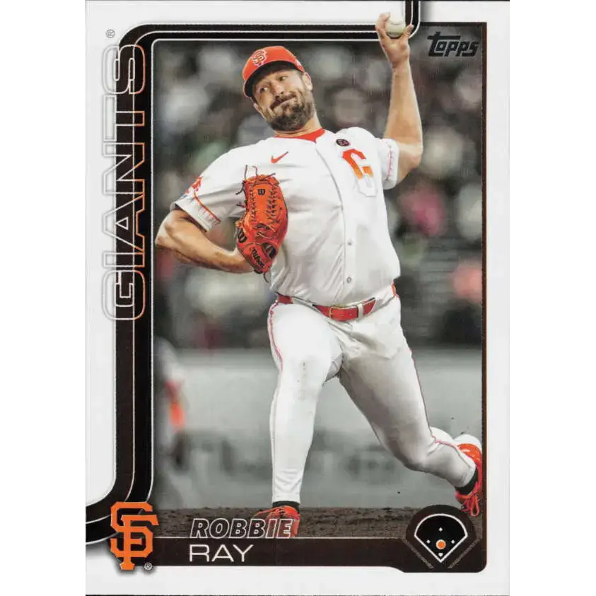 2025 Topps #459 Robbie Ray NM-MT San Francisco Giants Baseball Card - Baseball Card Single