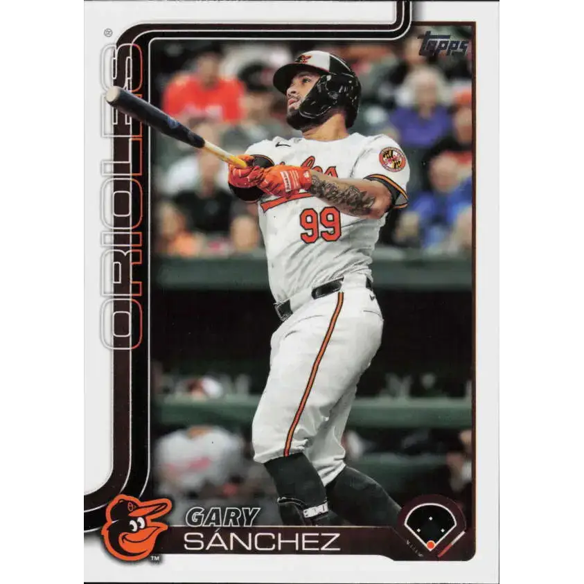 2025 Topps #460 Gary Sanchez NM-MT Baltimore Orioles Baseball Card - Baseball Card Single