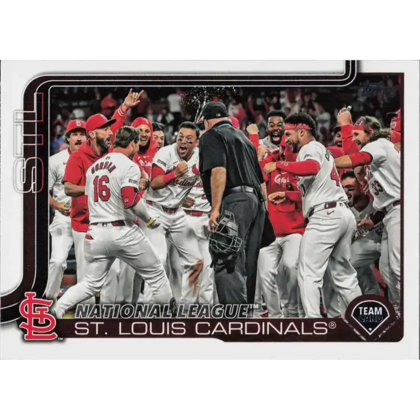 2025 Topps #461 St. Louis Cardinals NM-MT St. Louis Cardinals Baseball Card - Baseball Card Single