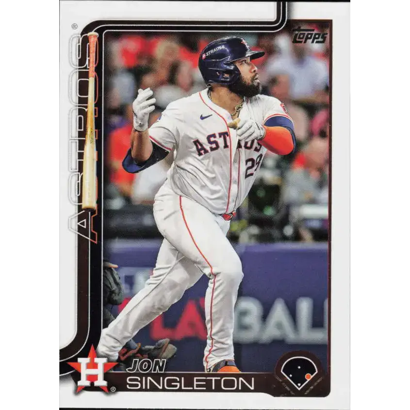 2025 Topps #462 Jon Singleton NM-MT Houston Astros Baseball Card - Baseball Card Single