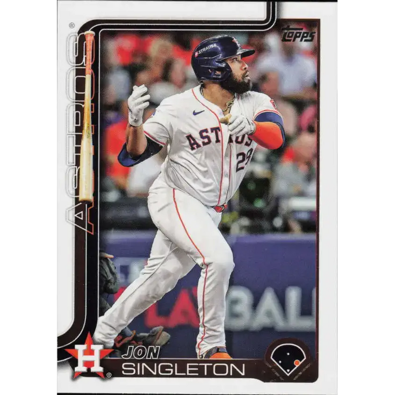 2025 Topps #462 Jon Singleton NM-MT Houston Astros Baseball Card - Baseball Card Single