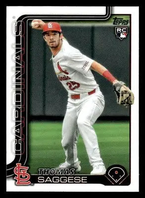 2025 Topps #463 Thomas Saggese - Baseball Card Single