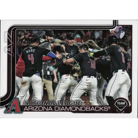 2025 Topps #466 Arizona Diamondbacks NM-MT Arizona Diamondbacks Baseball Card