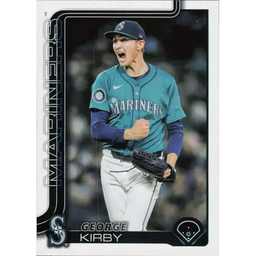 2025 Topps #468 George Kirby NM-MT Seattle Mariners Baseball Card - Baseball Card Single