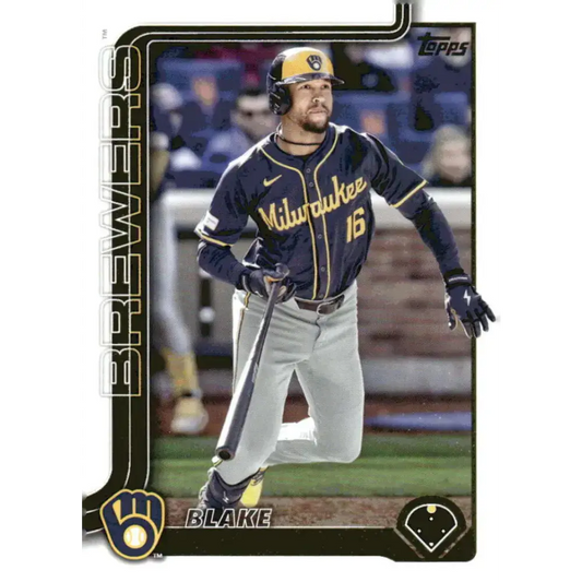 2025 Topps #47 Blake Perkins NM-MT Milwaukee Brewers Baseball Card - Baseball Card Single