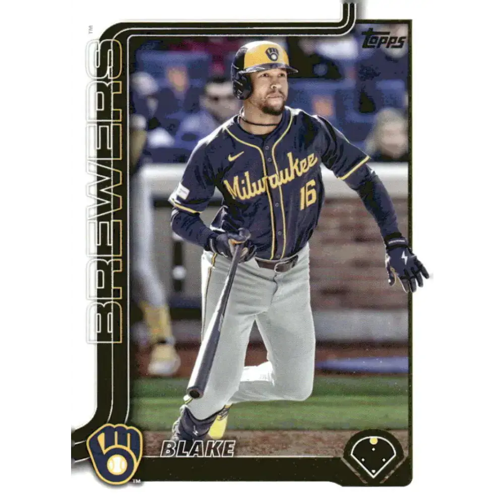 2025 Topps #47 Blake Perkins NM-MT Milwaukee Brewers Baseball Card - Baseball Card Single