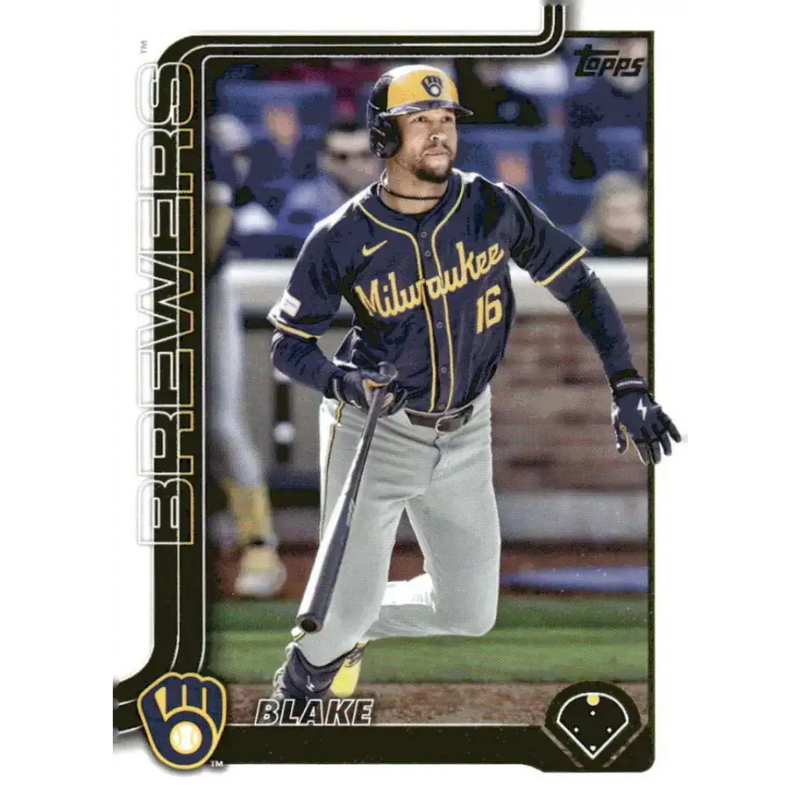 2025 Topps #47 Blake Perkins NM-MT Milwaukee Brewers Baseball Card - Baseball Card Single