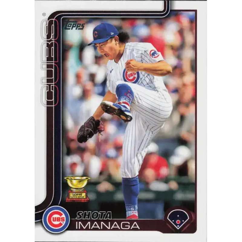 2025 Topps #473 Shota Imanaga NM-MT Chicago Cubs Baseball Card - Baseball Card Single
