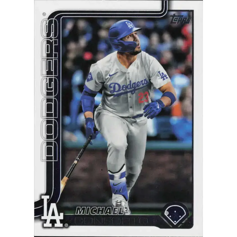 2025 Topps #476 Michael Conforto NM-MT Los Angeles Dodgers Baseball Card - Baseball Card Single