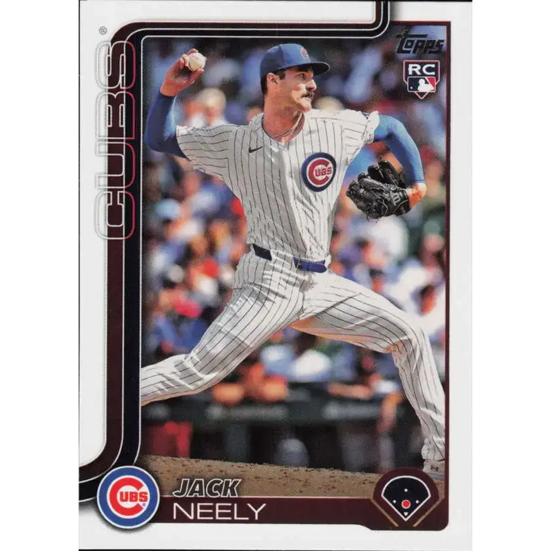 2025 Topps #478 Jack Neely NM-MT RC Rookie Chicago Cubs Baseball Card - Baseball Card Single