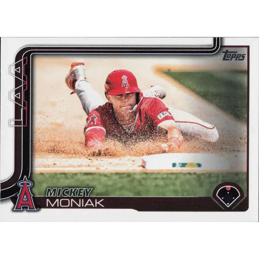 2025 Topps #479 Mickey Moniak NM-MT Los Angeles Angels Baseball Card - Baseball Card Single