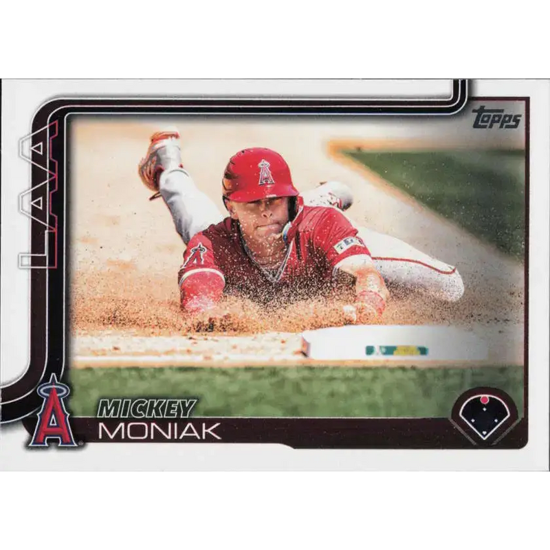 2025 Topps #479 Mickey Moniak NM-MT Los Angeles Angels Baseball Card - Baseball Card Single