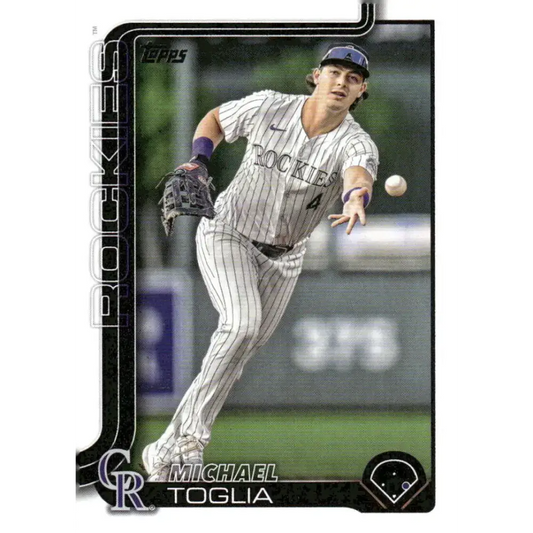 2025 Topps #48 Michael Toglia NM-MT Colorado Rockies Baseball Card - Baseball Card Single