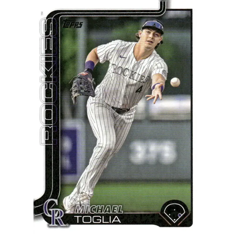 2025 Topps #48 Michael Toglia NM-MT Colorado Rockies Baseball Card - Baseball Card Single