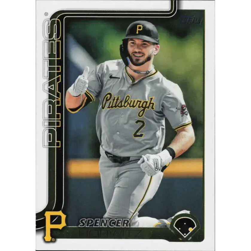 2025 Topps #488 Spencer Horwitz NM-MT Pittsburgh Pirates Baseball Card - Baseball Card Single